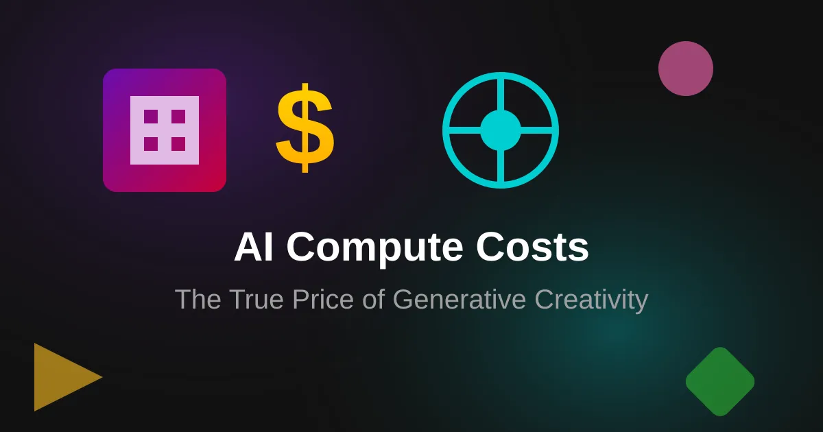 The $400K AI Bill: Compute Costs Reshaping Creative Industries